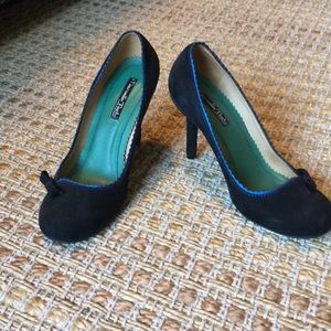 Marcelo Blue Suede heels